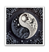 Harmonic Balance Wrapped Canvas